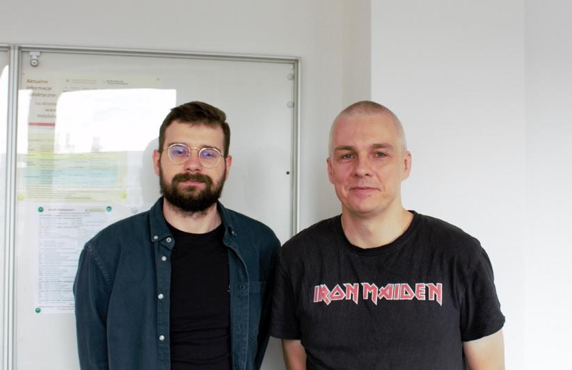 Professor Piotr Bilski and Bartosz Kościug, MSc.